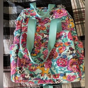 Vera Bradley Disney Mickey Mouse Backpack Cooler Like New